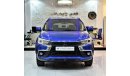 Mitsubishi ASX ORIGINAL PAINT ( صبغ وكاله ) Mitsubishi ASX 2017 Model!! in Blue Color! GCC Specs