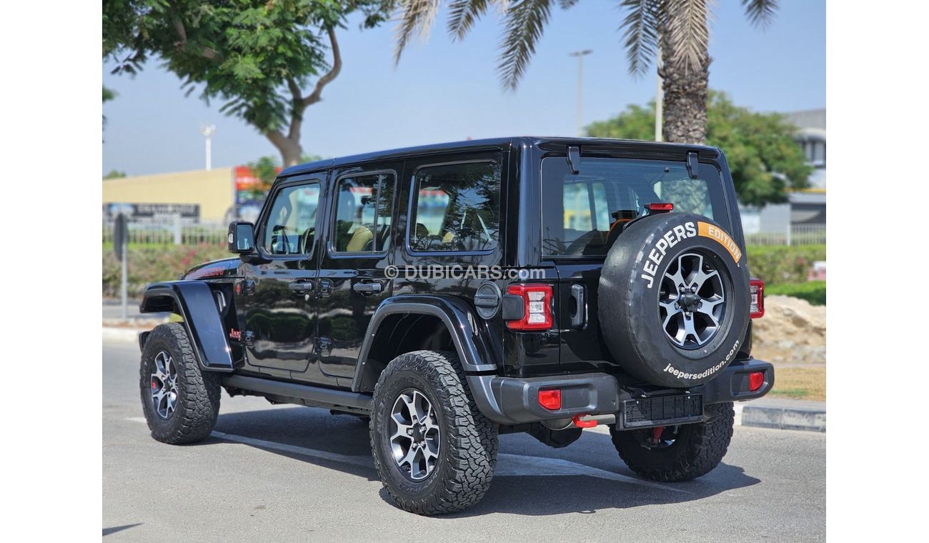 جيب رانجلر JEEP WRANGLER RUBICON LIMITED 4 DOOR GCC UNDER WARRANTY