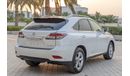 لكزس RX 350 Lexus RX350 Full option electric seats . Leather seats. Sunroof. American . Excellent Condition