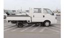 كيا K2700 BONGO 2.7L,DIESEL, DOUBLE CABIN, WHITE COLOR, MONITOR, 4 DOORS ,MODEL 2023 FOR EXPORT