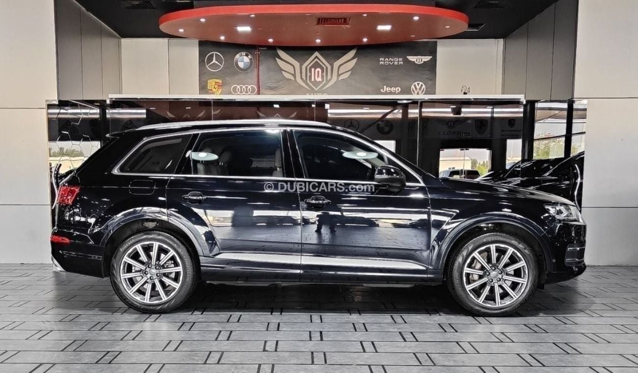 Audi Q7 AED 2,700 P.M | 2016 AUDI Q7 45 TFSI QUATTRO 3.0 L | 333 HP | 7 SEATS | FULL PANORAMIC ROOF | GCC