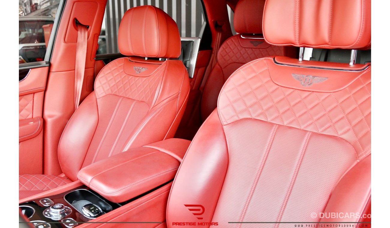 Bentley Bentayga Special Edition VIP Seat 2018