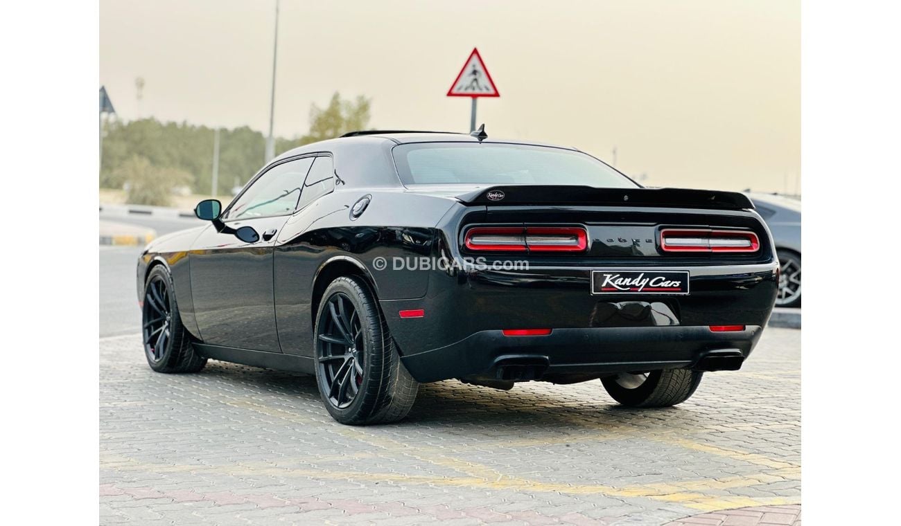 دودج تشالينجر SRT 6.4L TA Edition | Monthly AED 1260/- | 0% DP | Sunroof | Blindspot | Alcantara Seats | # 11037