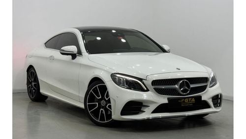 مرسيدس بنز C 200 كوبيه 2022 Mercedes Benz C200 AMG Coupe, March 2027 Mercedes Warranty + Service Pack, Low Kms, GCC