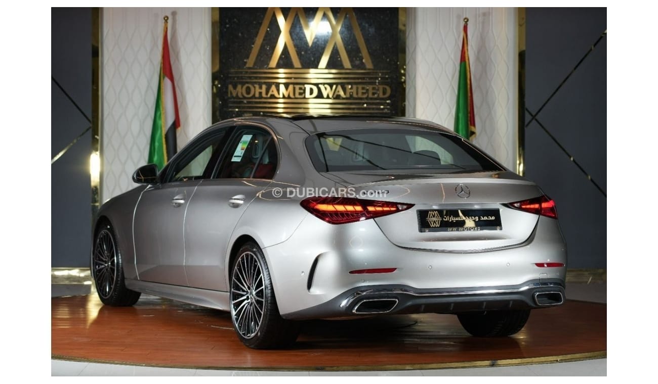 مرسيدس بنز C200 Mercedes-Benz C 200 Premium Plus | 2024 GCC 0km | 5 Years Agency Warranty