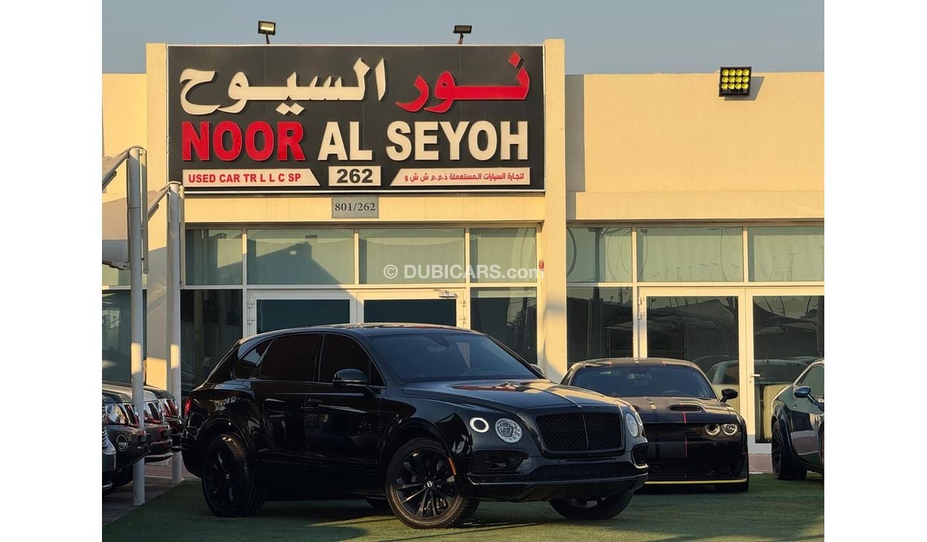 بنتلي بينتايجا EWB Bentley Bentayga Gulf 2017 V12 Agency checks Agency paint In agency condition