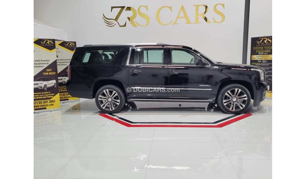 جي أم سي يوكون Denali 6.2L (8 Seater) AED 2,000 P.M | 2019 GMC YUKON DENALI LONG BASE | 6.2L V8 | GCC