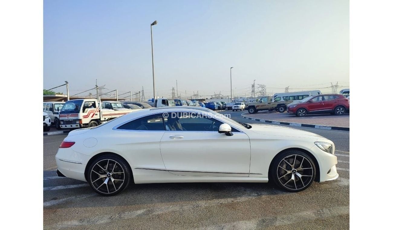 مرسيدس بنز S 550 كوبيه Mercedes-benz || s550- 4Matic || Coupe  || 2017 WHITE PETROL 85491	LHD AUTO	WDD2173851A009930