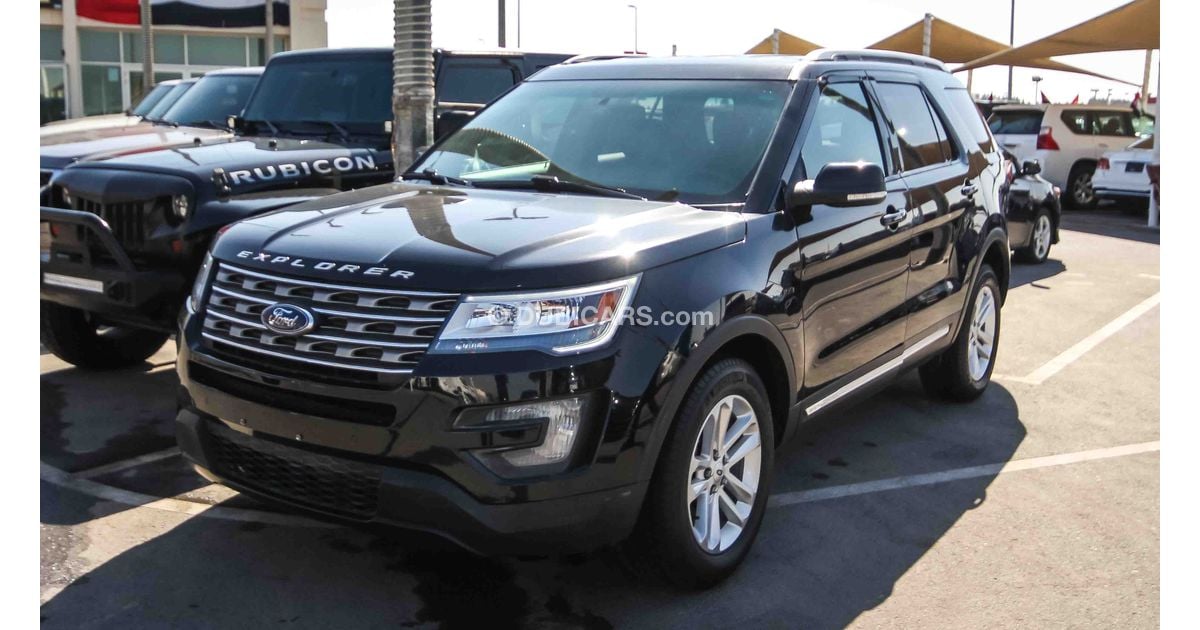 Ford Explorer for sale: AED 75,000. Black, 2016