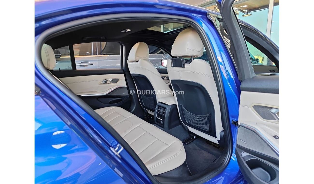 بي أم دبليو 330i M Sport 2.0L (258 HP) AED 1,500 P.M | 2019 BMW 330I M-SPORT | UNDER WARRANTY | FSH | GCC | LOADED WI