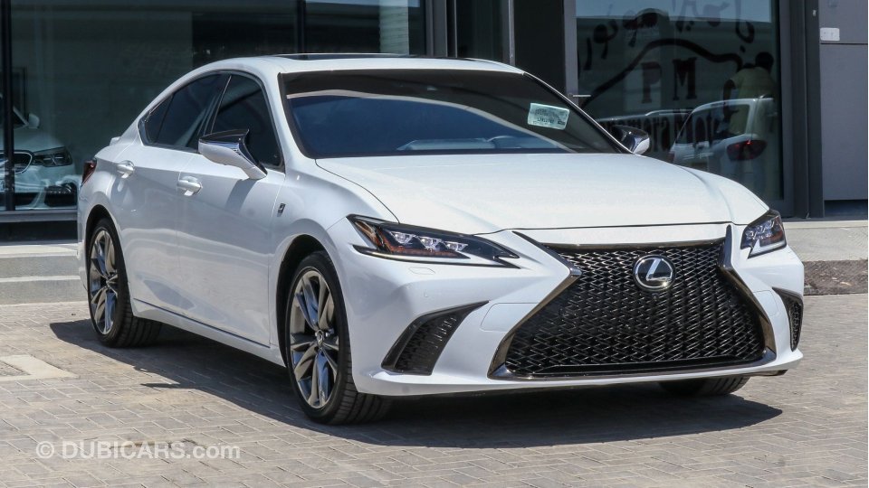 Lexus ES 350 F Sport for sale: AED 196,000. White, 2020