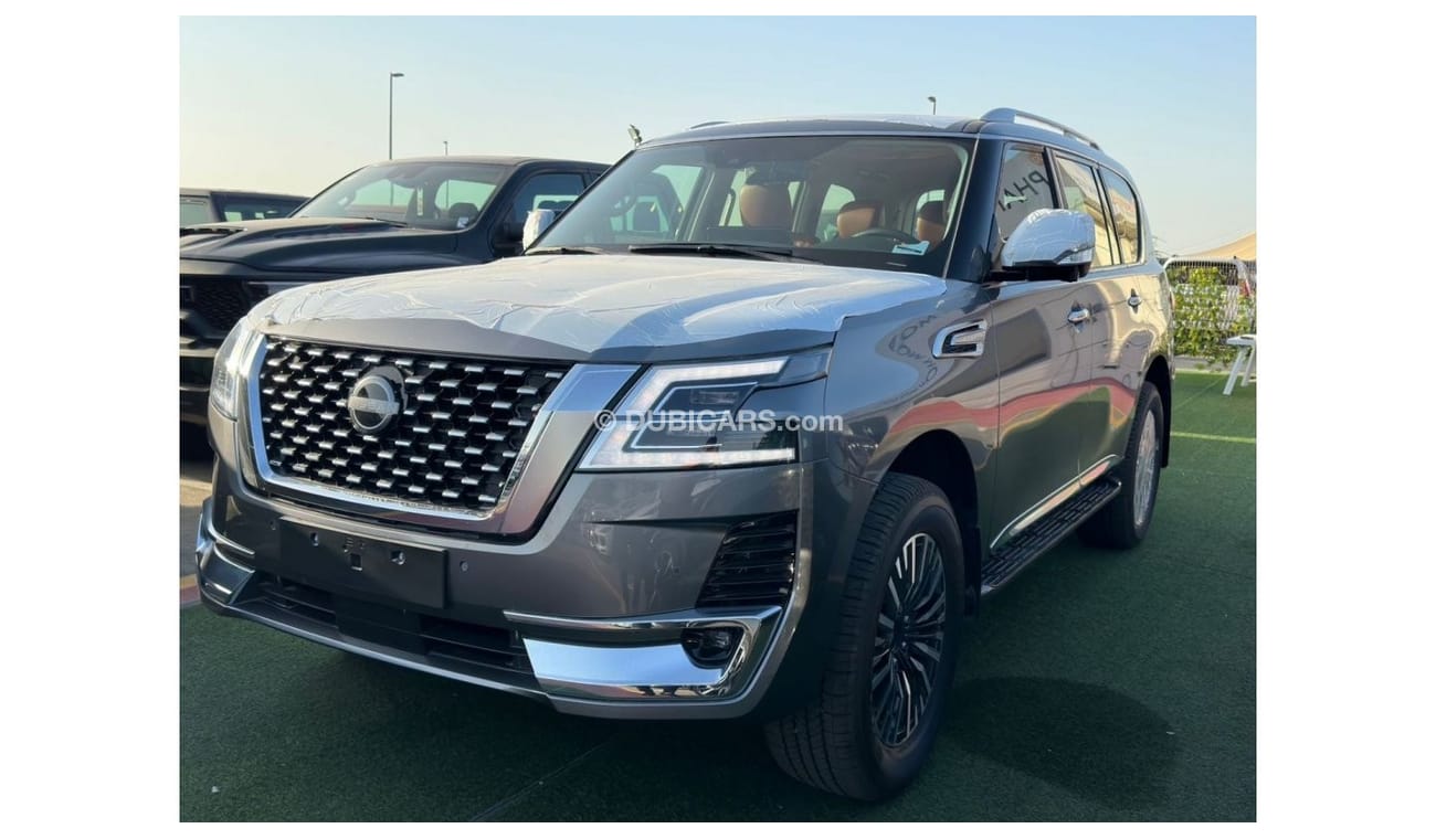 نيسان باترول 2023 NISSAN PATROL V6 4.0L PLATINUM AWD , ELECTRIC SEATS , 360c , MEMORY SEATS , HEATED & COOLED SEA