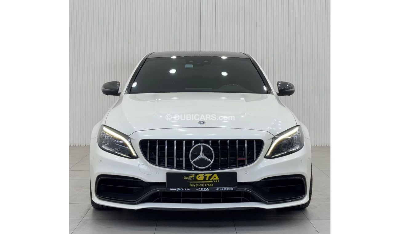 Mercedes-Benz C 63S AMG AMG 2021 Mercedes Benz C63s AMG, 2026 Mercedes Warranty, Carbon Fiber Package, Full Options, GCC