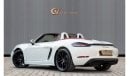 بورش بوكستر 718 Style Edition - GCC Spec - With Warranty