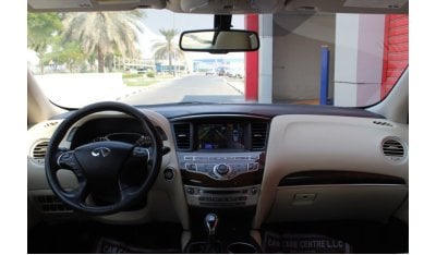 إنفينيتي QX60 بريميوم لاكجري GCC FULL SERVICE HISTORY INFINITI QX60 2015 LUXURY FULL OPTION ONLY 920/MONTH UNLIMIT