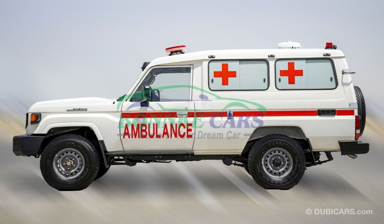 تويوتا لاند كروزر هارد توب Toyota Land Cruiser LC 78 Ambulance Model 2024 LHD Manual Transmission