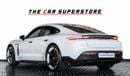 Porsche Taycan Turbo S (755 HP) 2021 - PORSCHE TAYCAN TURBO S - GCC - SERVICE HISTORY - AL NABOODA WARRANTY TILL 09