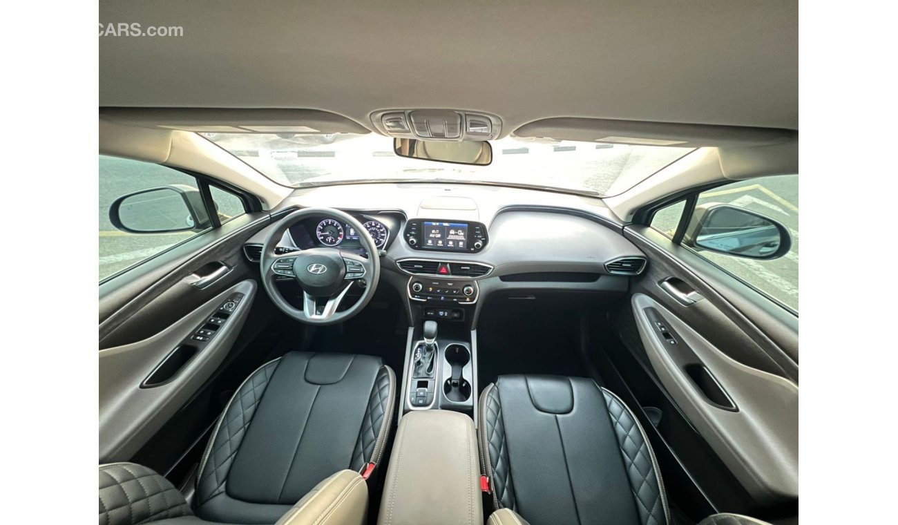 هيونداي سانتا في 2019 HYUNDAI SANTAFE SE -2.4L - V4 -  REAR CAMERA -  PW - LEATHER SEATS - 53000 mileage- VERY CLEAN