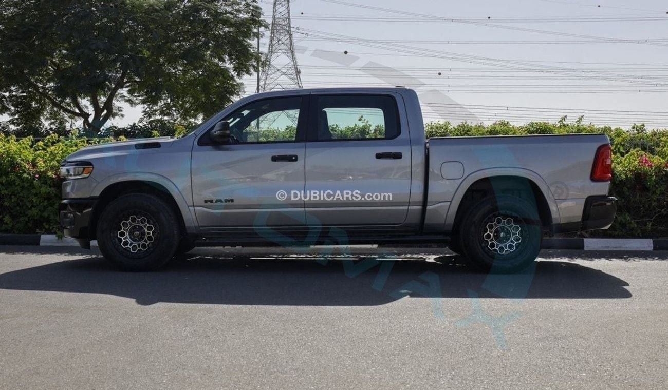 RAM 1500 BIG HORN Crew Cab SST 3.0TT Hurricane , 2025 GCC, 0Km ,3 Years or 60K Km Warranty At Al Futtaim T.E