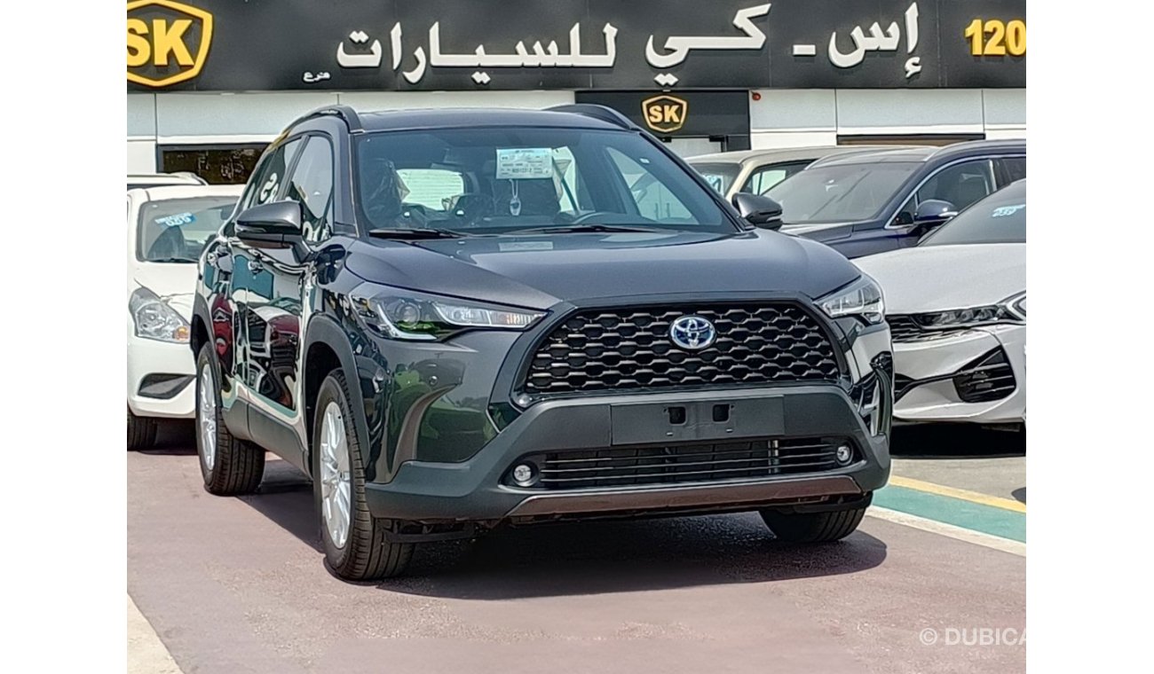 تويوتا كورولا كروس 1.8L HYBRID, LEATHER SEATS, DVD+CAMERA, SUNROOF  (CODE # 67877)