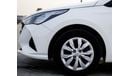 Hyundai Accent Base 1.6L (123 HP) Hyundai accent 1.6L 2021 GCC accident-free in excellent condition 747 P.M