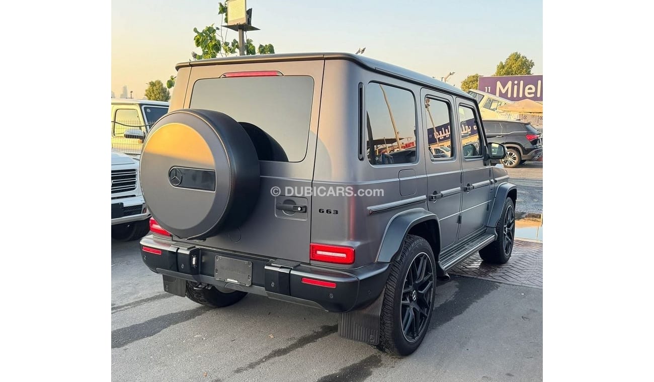 مرسيدس بنز G 63 AMG Std 4.0L MERCEDES BENZ G63 AMG 2019 WRAP GREY JAPAN IMPORT