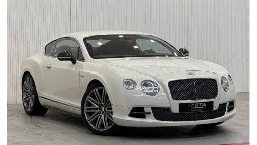 بنتلي كونتيننتال جي تي 2014 Bentley Continental GT Speed W12, Service History, Very Low Kms, GCC