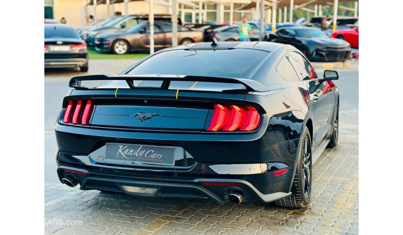 Ford Mustang EcoBoost FastBack Premium | Monthly AED 1280/- | 0% DP | Blindspot | Digital Cluster | # 55081