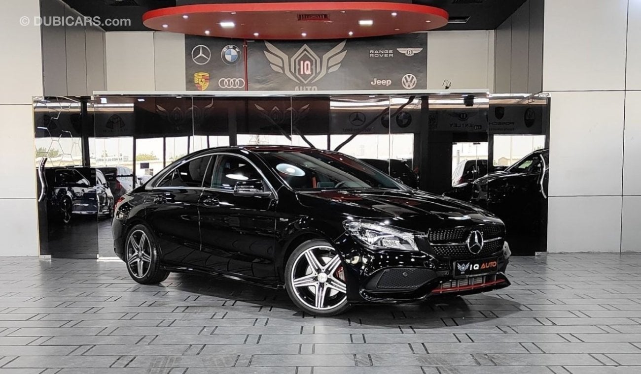 Mercedes-Benz CLA 250 AED 1,900 P.M | 2018 MERCEDES-BENZ CLA 250 4MATIC SPORT AMG KIT  2.0 | LOW KM | GCC | UNDER WARRANTY