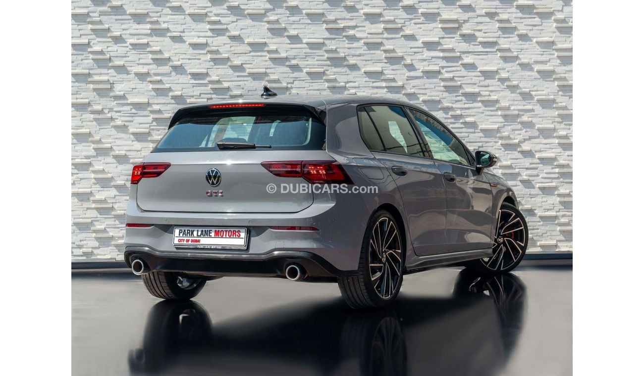 Volkswagen Golf GTI AED 1,808 PM • GTI P2 FULL • LOW KM • OFFICIAL VOLKSWAGEN WARRANTY UNTIL 2026 • STUNNING COLOUR