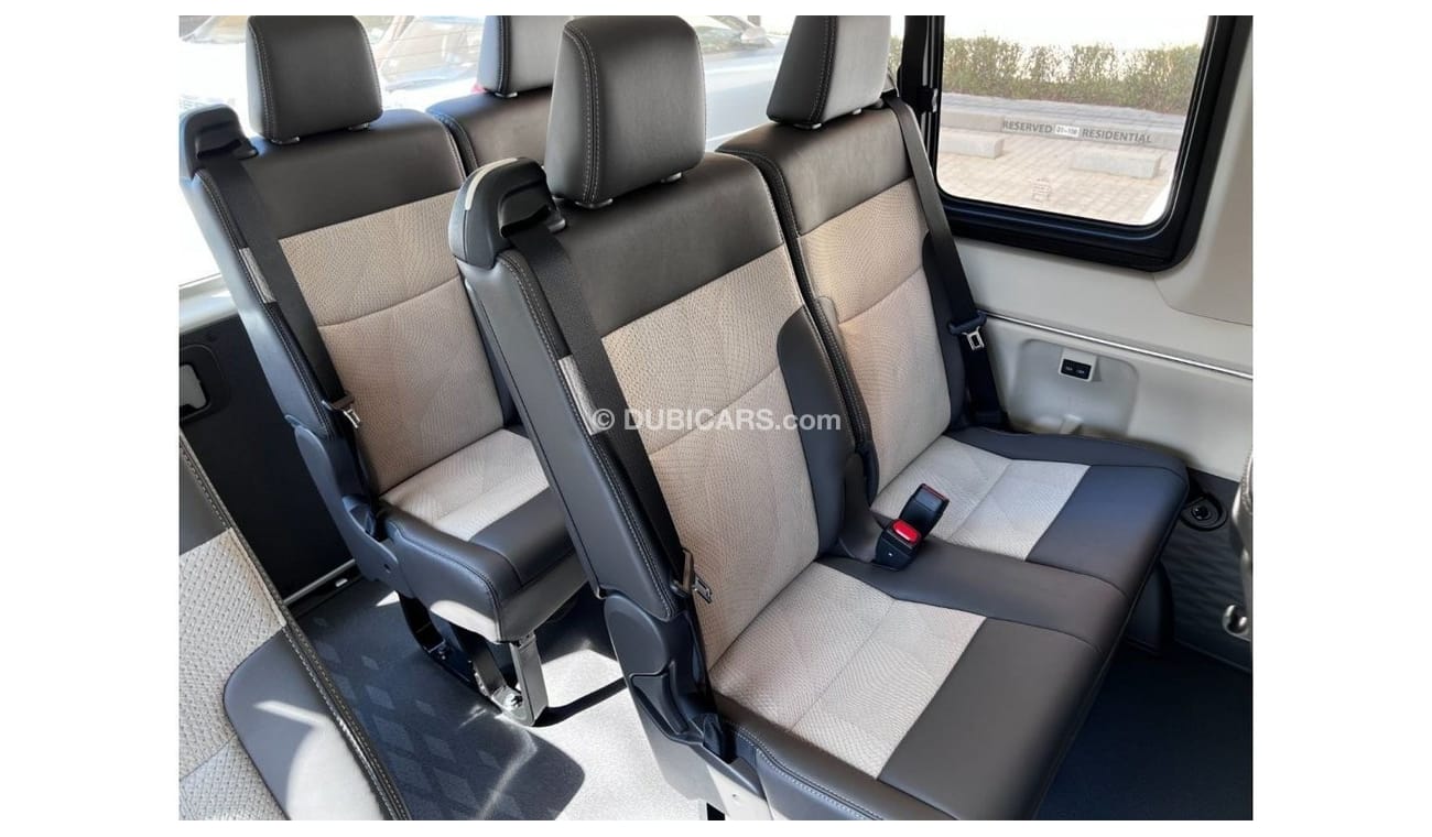 تويوتا هاياس 2025 Toyota Hiace GL 13-Seater High-Roof Full-Option 3.5L V6 Petrol A/T RWD Only For Export