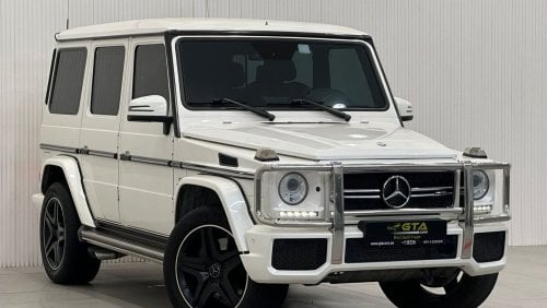 Mercedes-Benz G 63 AMG 2015 Mercedes G 63 AMG(Full Option), 3 Years GTA Service Contract, Full Service History, GCC