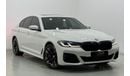 بي أم دبليو 540i M Sport 3.0L 2021 BMW 540i M-Sport, Feb 2026 BMW Warranty + Service Pack, Low Kms, GCC