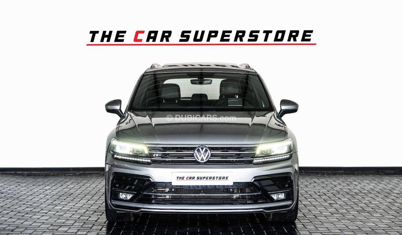 Volkswagen Tiguan R-Line 2.0L 2019-VOLKS WAGEN TIGUAN R-LINE 4MOTION-GCC-SERVICE HISTORY-1 YEAR WARRANTY