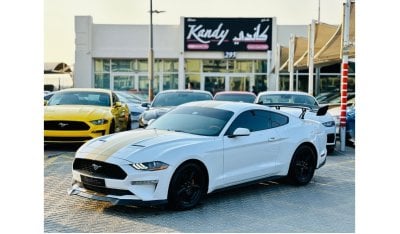 Ford Mustang EcoBoost | Monthly AED 880/- | 0% DP | Paddle Shifters | Customized Interior | # 67204