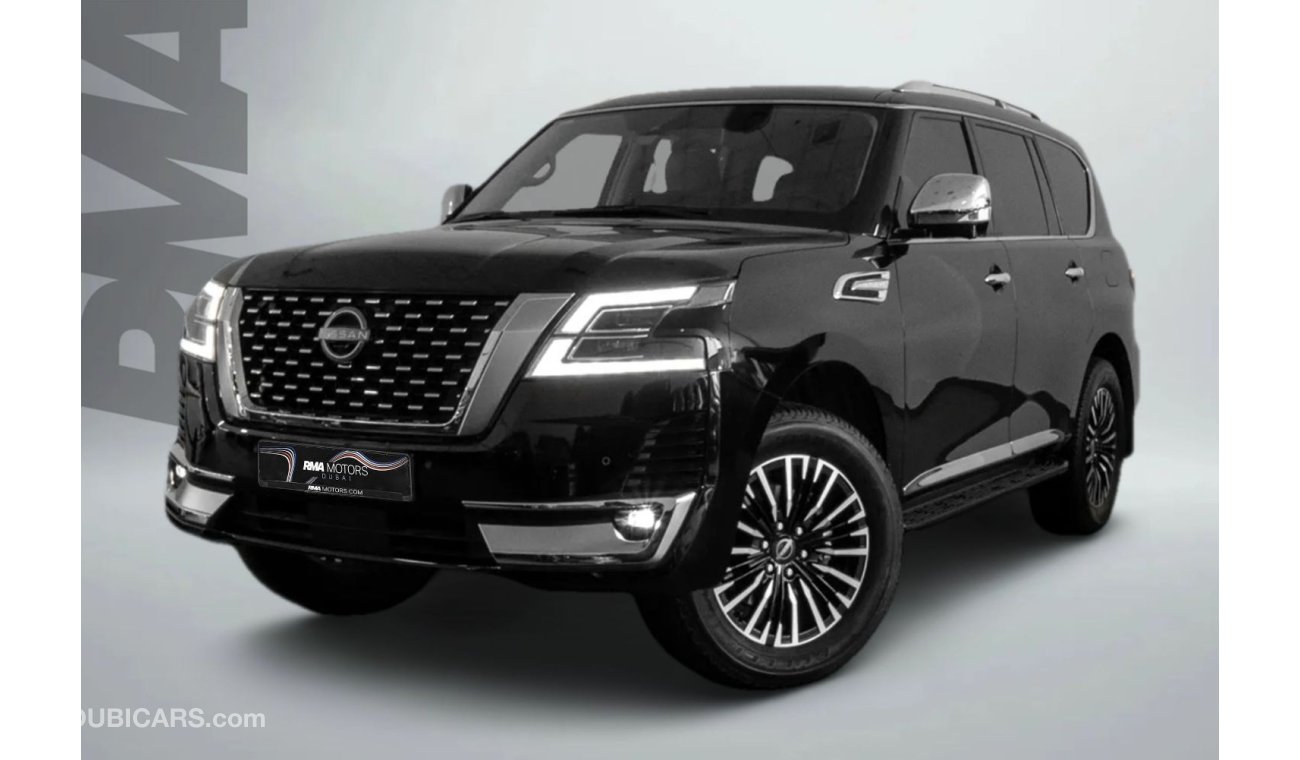 نيسان باترول 2023 Nissan Patrol Platinum / Full Service History / Nissan Warranty and Service Pack