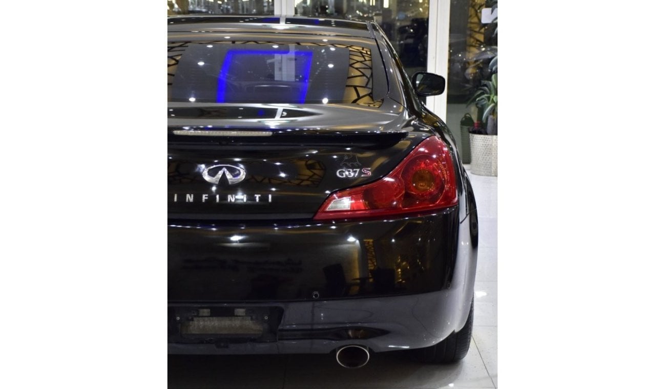 إنفينيتي G37 EXCELLENT DEAL for our Infiniti G37 S ( 2008 Model ) in Black Color GCC Specs