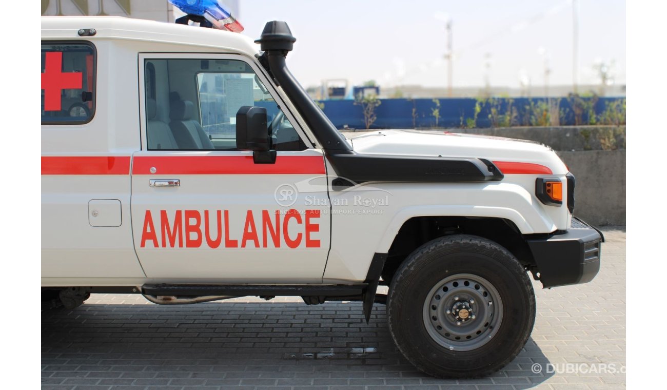 تويوتا لاند كروزر هارد توب LHD LC78 4.2L DSL V6 4WD 3DR AMBULANCE MT 2024MY