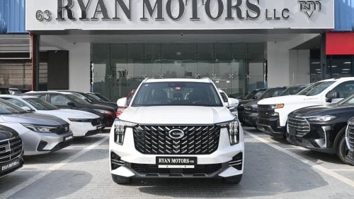 جي إي سي GS 8 GAC GS8 2.0L Turbo, 4WD, 8 Speed AT, 7 Seater, Color White, Model 2024