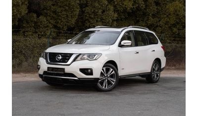 Nissan Pathfinder SV Hybrid Supercharged 2.5L AED 994/month 2019 | NISSAN PATHFINDER | SV HYBRID 2.5L 7-SEATER | GCC |