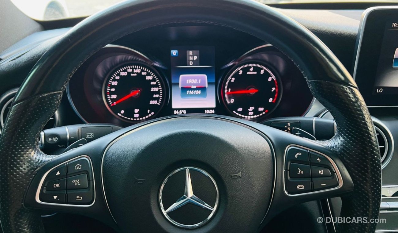 Mercedes-Benz C 300 Luxury FIX PRICE | AED 945 PM AVAILABE | Mercedes C300 AMG 2018 | NO LOW BALLERS | NO ACCIDENT HISTO