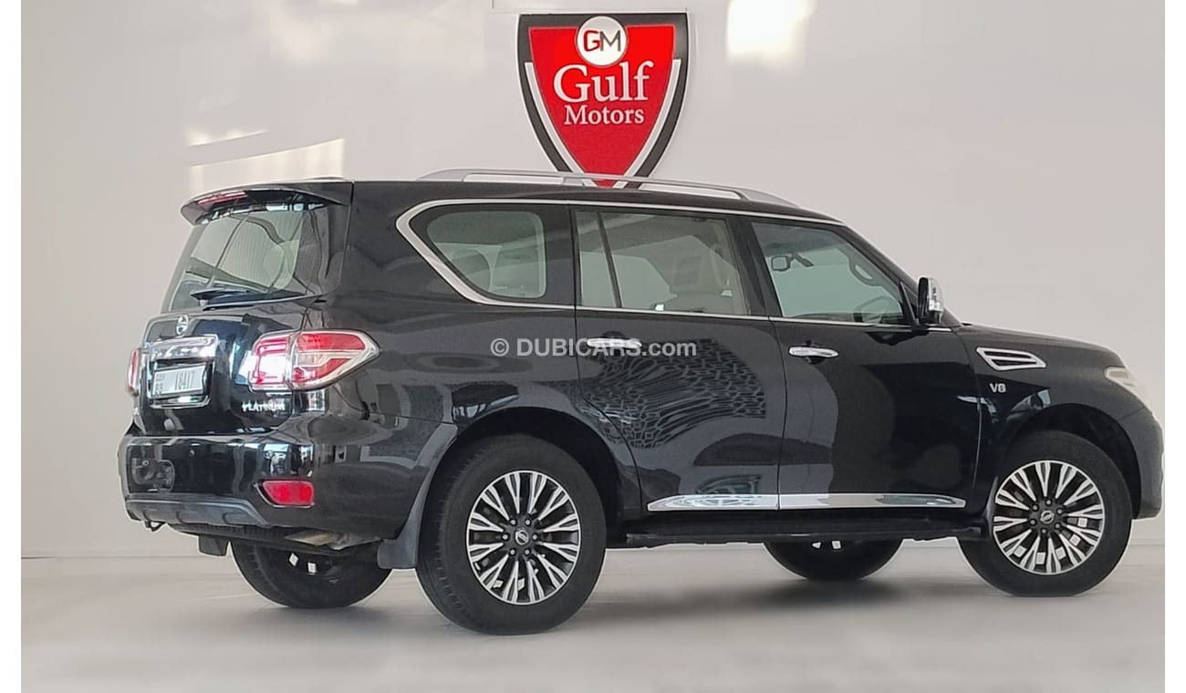 نيسان باترول Nissan Patrol platinum 2015 Black