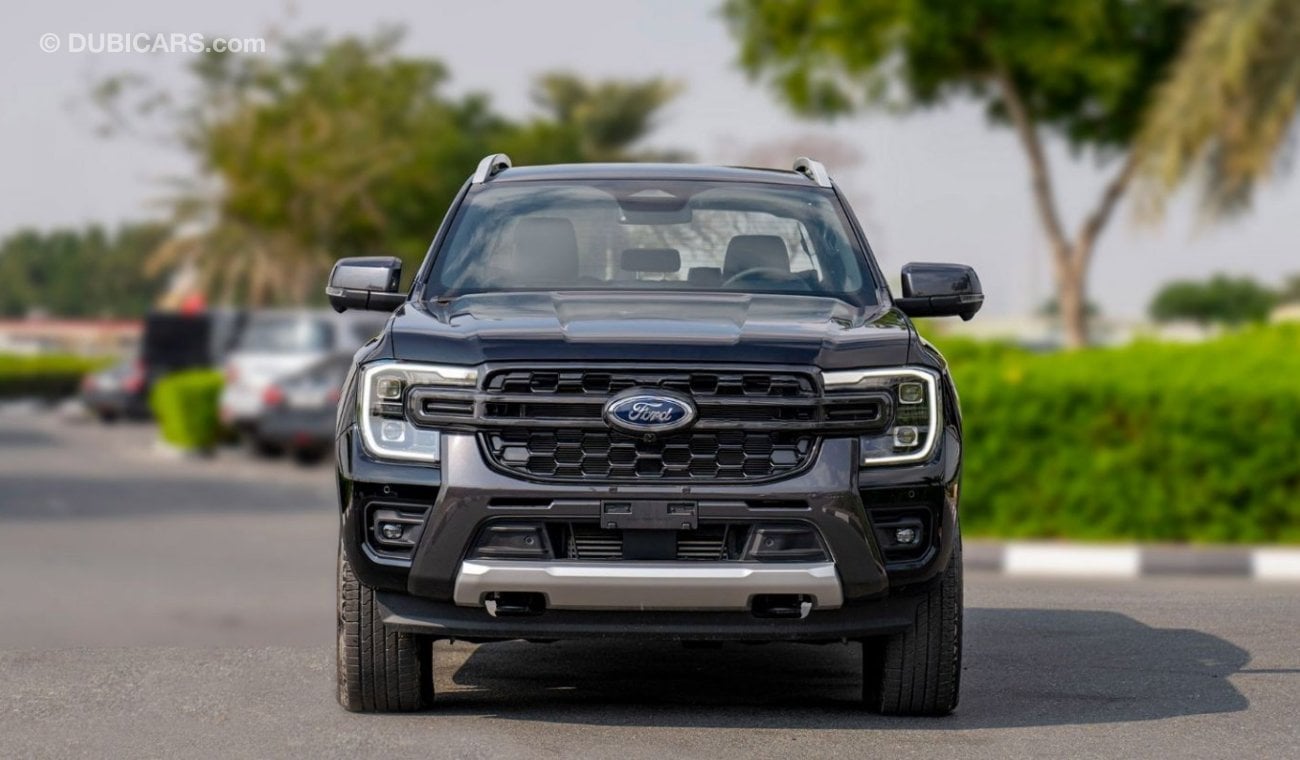 فورد رانجر FORD RANGER DC WILDTRAK 2.0D AT 4X4 MY2024 – BLACK