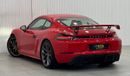 Porsche 718 Cayman GT4 4.0L (414 HP) M/T 2020 Porsche 718 Cayman GT4, May 2025 Porsche Warranty, Manual Transmission, V