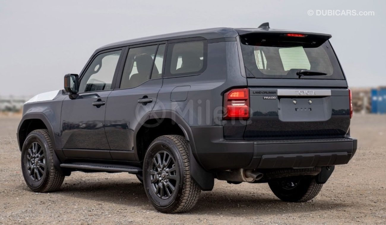 تويوتا برادو RHD 250 TX 2.8L DIESEL - GREY: NEW SHAPE (EXPORT ONLY)