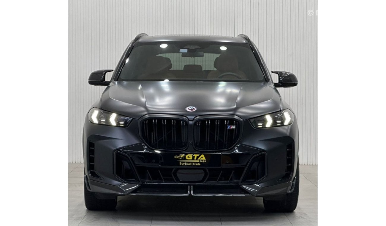 بي أم دبليو X5 M 2024 BMW X5 M60i xDrive, Jul 2028 AGMC Warranty + Service Contract, AGMC Full Service History, GCC