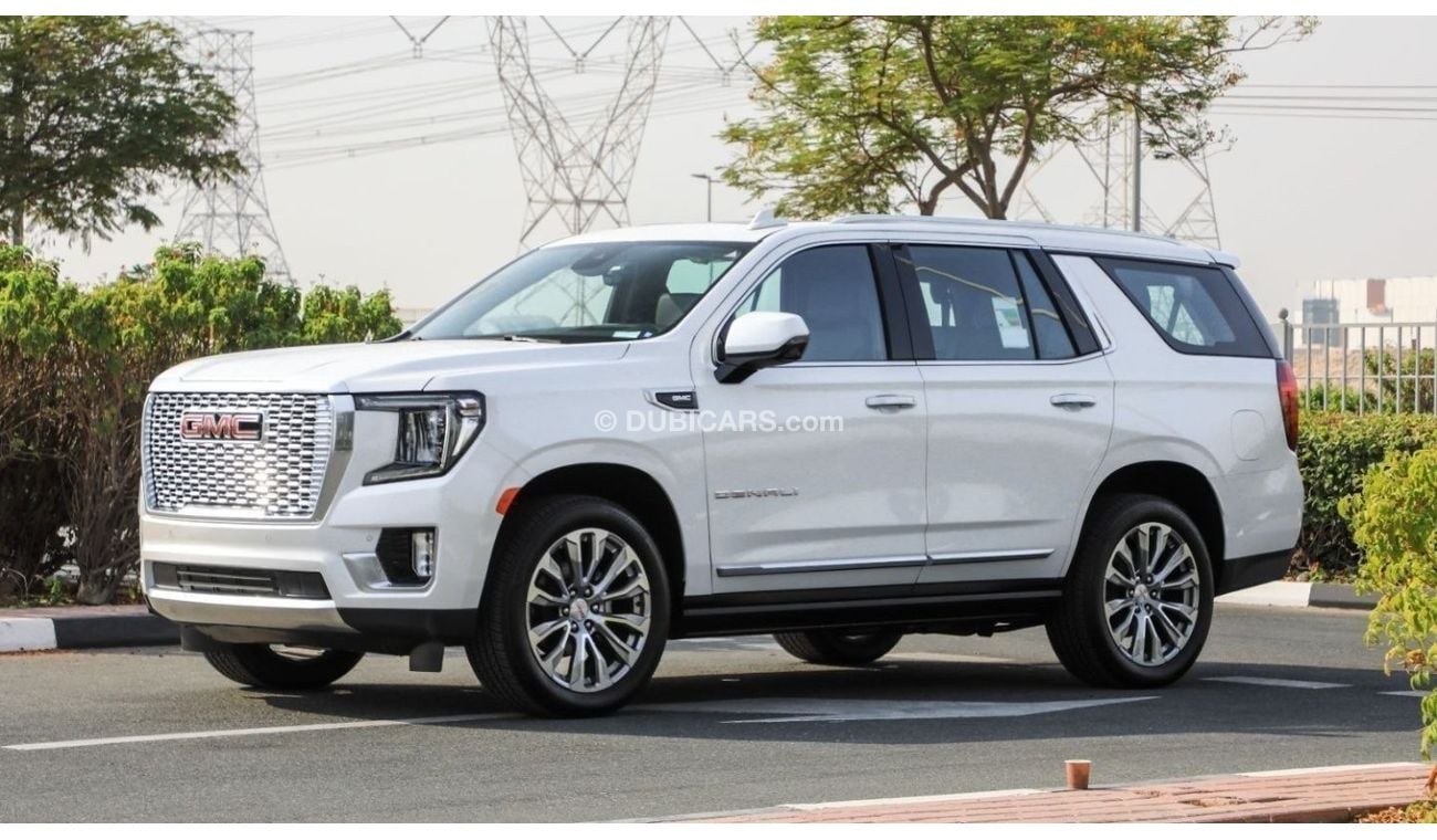 جي أم سي يوكون Denali 4WD + TV 8-Seaters. GCC. Local Registration + 5%