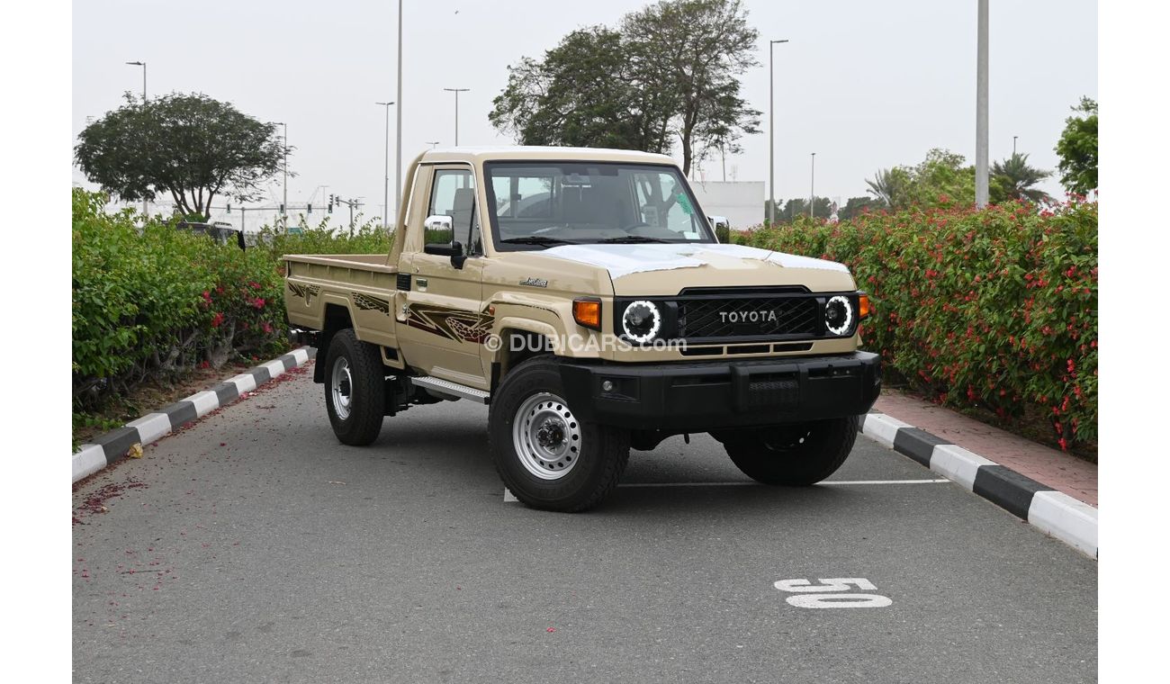 Toyota Land Cruiser Pick Up Winch - diff lock, 2dr Single Cab 2.8L Diesel Double Tank