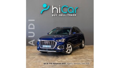 Audi Q3 AED 1993pm • 0% Downpayment • 35 TFSI Advanced • Agency Warranty Until 2025