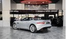 Jaguar F-Type Std 2014 JAGUAR F-TYPE 3.0L SUPERCHARGED | GCC SPECS